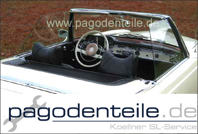 Windschott Windscreen Mercedes 113 Pagode 